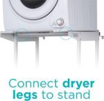 Black+Decker Washer Dryer Stacking Rack Stand, Suitable with Black a... - Image 6