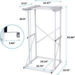 Black+Decker Washer Dryer Stacking Rack Stand, Suitable with Black a... - Image 8