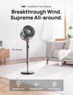 Dreo Standing Fan, 120°+120°Omni-directional Oscillating Fan For Bedro... - Image 3