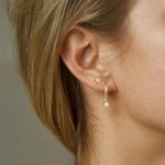 Freekiss 3 Pairs Gold Hoop Earrings Set: Dainty Stud Earrings Stylish S... - Image 4
