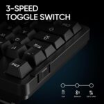 ARZOPA Wi-fi Mechanical Gaming Keyboard, 87 Keys RGB Backlit Gasket... - Image 5