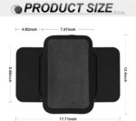 SINGARO Automobile Leather-based Furry Middle Console Cowl with 2 Storage Luggage, Un... - Image 3