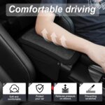 SINGARO Automobile Leather-based Furry Middle Console Cowl with 2 Storage Luggage, Un... - Image 5