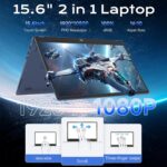 THEYETI 2 in 1 Laptop computer Convertible 15.6 Inch (16GB RAM, 1TB SSD), i3-12... - Image 3