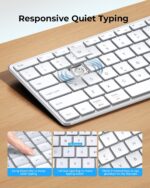 seenda Wi-fi Bluetooth Keyboard and Mouse Combo (USB + Twin BT), SK... - Image 5