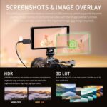 FEELWORLD 6 Inch Digicam Monitor Constructed-in Battery,1200Nit Spotlight Tou... - Image 6