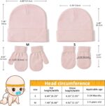 Child Beanie Hat Gloves Set, Youngsters Winter Heat Knit Hat with glvoes,Todd... - Image 3