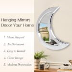 Vainness Mirror Wall Mirrors 21 Inch Rest room Mirror Massive Wall Decor Mo... - Image 6