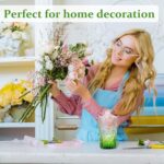 RUCKACE Bud Vases in Bulk 22 Inexperienced Glass Small Vases Flower Vase Bulk ... - Image 4