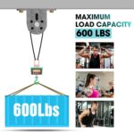 Cable Rope Bearing Pulley Wheel, Wall-Mounted Fastened Pulley Weight Syst... - Image 4