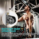 Cable Rope Bearing Pulley Wheel, Wall-Mounted Fastened Pulley Weight Syst... - Image 5