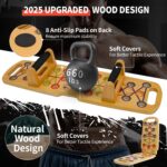 Picket Transportable Push up board, foldable health power coaching push... - Image 5