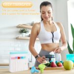 Protein Powder Journey Container Set, Reusable Powder Dispenser Supplem... - Image 4