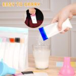 Protein Powder Journey Container Set, Reusable Powder Dispenser Supplem... - Image 5