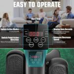 ANCHEER Below Desk Elliptical Machine, Electrical Seated Pedal Exerciser... - Image 4