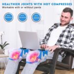 OSITO EMS Stimulator Knee Massager with Warmth and Air Compression, FSA ... - Image 5