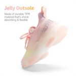 DREAM PAIRS Women Slip-On Sneakers Children Sparkle Pop Light-weight Jelly ... - Image 4