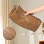 Crossbody Luggage for Ladies Elegant Vegan Leather-based Hobo Purses with 2pcs... - Image 6