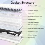 Redragon K723 Wi-fi Mechanical Gaming Keyboard Creamy, Sizzling Swappabl... - Image 6