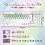 Redragon K723 Wi-fi Mechanical Gaming Keyboard Creamy, Sizzling Swappabl... - Image 7