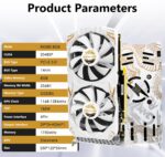 RX 580 8GB Graphics Card, 2048SP,GDDR5,256 Bit Graphics Card for Gamin... - Image 3