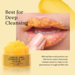Turmeric Lip Remedy Package for Darkish Lips, Lip Scrub&Lip Balm for Smoke... - Image 4