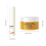 Turmeric Lip Remedy Package for Darkish Lips, Lip Scrub&Lip Balm for Smoke... - Image 9