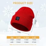 Meaiguo Child Beanie Hats Knit Children Winter Hat Toddler Beanie for Boys ... - Image 4