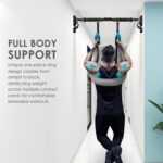 Hanging Ab Straps with Door Anchor & Pull up bar Hook, Abs Pecs Biceps... - Image 4