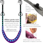 Hanging Ab Straps with Door Anchor & Pull up bar Hook, Abs Pecs Biceps... - Image 5