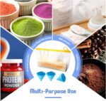 WALLFID Protein Powder Journey Container Set,Moveable Powder Complement... - Image 7