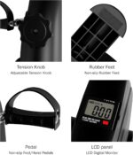 Beneath Desk Bike and Pedal Exerciser - At-Dwelling Bodily Remedy Equipme... - Image 4