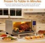 NUWAVE Bravo XL Air Fryer Convection Toaster Oven Countertop, 112-in-1... - Image 4