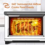 NUWAVE Bravo XL Air Fryer Convection Toaster Oven Countertop, 112-in-1... - Image 5