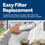 GE XWFE Fridge Water Filter, Real Substitute Filter, Certifi... - Image 4