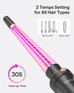 Wavytalk 5 in 1 Curling Iron Set with Thermal Brush and 4 Interchangea... - Image 4