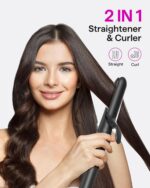 Wavytalk 5 in 1 Curling Iron Set with Thermal Brush and 4 Interchangea... - Image 5