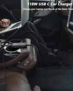 100W USB C Laptop computer Automobile Charger Suitable with HP Spectre/Elitebook, Le... - Image 3