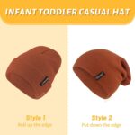 Zando Unisex Youngsters Beanie Heat Tender Child Beanie Knit Toddler Beanies fo... - Image 3