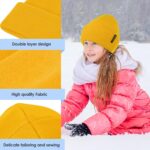 Zando Unisex Youngsters Beanie Heat Tender Child Beanie Knit Toddler Beanies fo... - Image 4