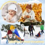 Zando Unisex Youngsters Beanie Heat Tender Child Beanie Knit Toddler Beanies fo... - Image 5