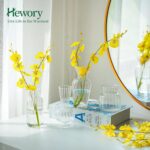 Mini Glass Vases for Centerpieces - Hewory Clear Small Bud Vases in Bu... - Image 5