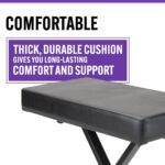 OnStage On-Stage KT7800+ Bench, Black - Image 4