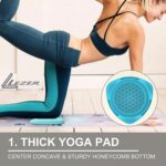 LEZER 2 IN 1 Yoga Knee Pad Slider, Core Gliding Disc, Further Thick Yoga... - Image 4