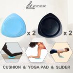 LEZER 2 IN 1 Yoga Knee Pad Slider, Core Gliding Disc, Further Thick Yoga... - Image 7