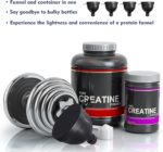 4 Pcs Protein Powder Container, Moveable Protein Powder Journey Comprise... - Image 7