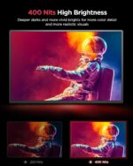 UPERFECT 2K 120Hz Transportable Gaming Monitor, 16" 2560x1600 QHD 16:10 400... - Image 4