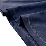 Mens Brief Sleeve Shirts Informal Cotton Henley Shirts Slim Match Summer time C... - Image 6