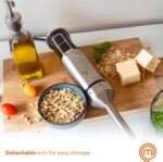 MasterChef Immersion Blender Handheld, Stainless Metal Hand Held Mix... - Image 6