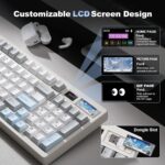 YUNZII IF99 Wi-fi Mechanical Gaming Keyboard with Good LCD Show... - Image 4